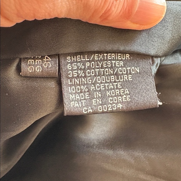 Jones New York Trench Coat Wool Liner Green Grey Size 46R - Picture 11 of 15